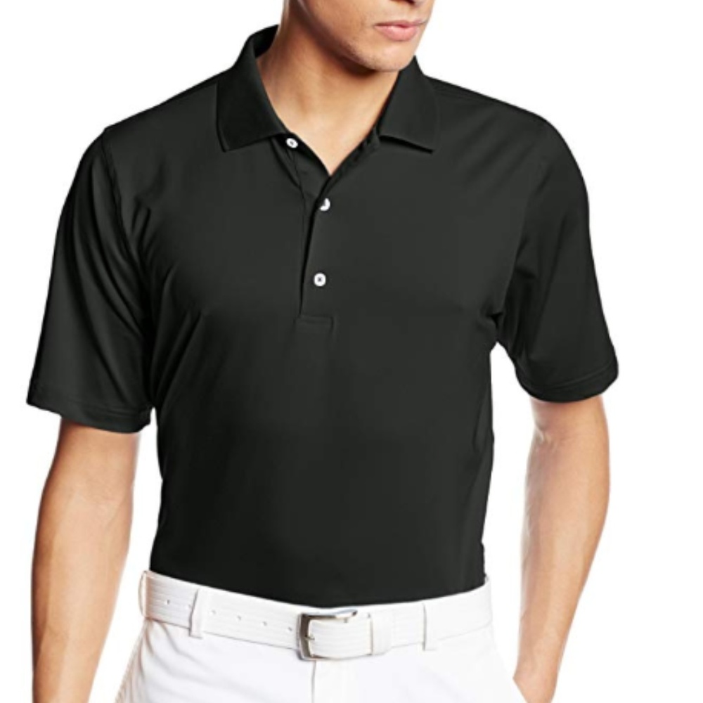 Fairway & Greene Men's Solid Tech Jersey Polo